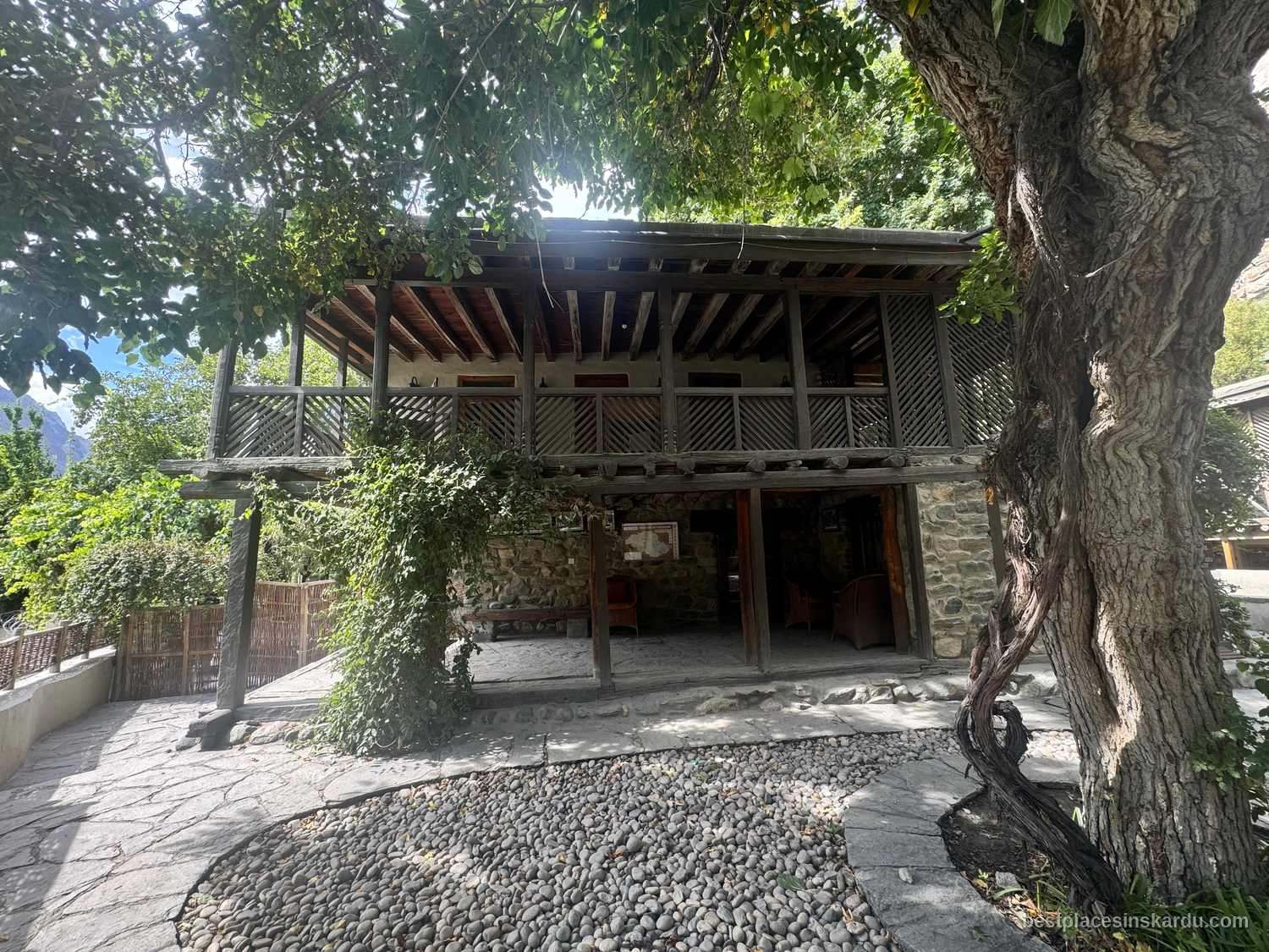 Shigar Fort, a restored 17th-century Balti stone and timber palace near Skardu